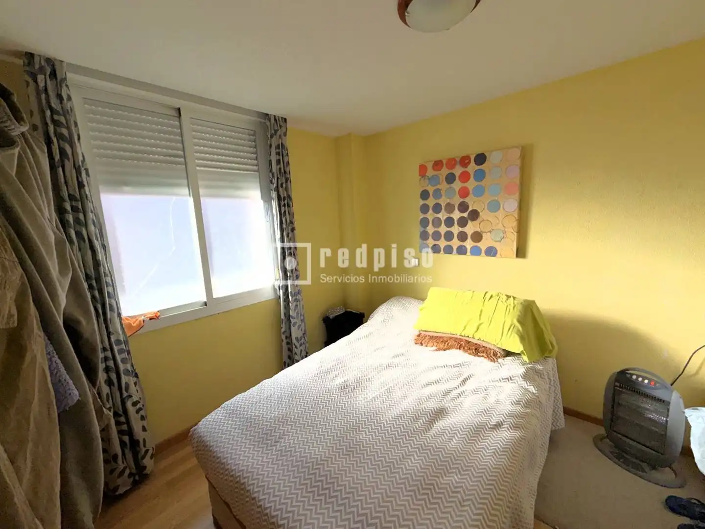 Schlafzimmer von Wohnung zum Verkauf in Madrid mit Klimaanlage, Heizung und Möbliert