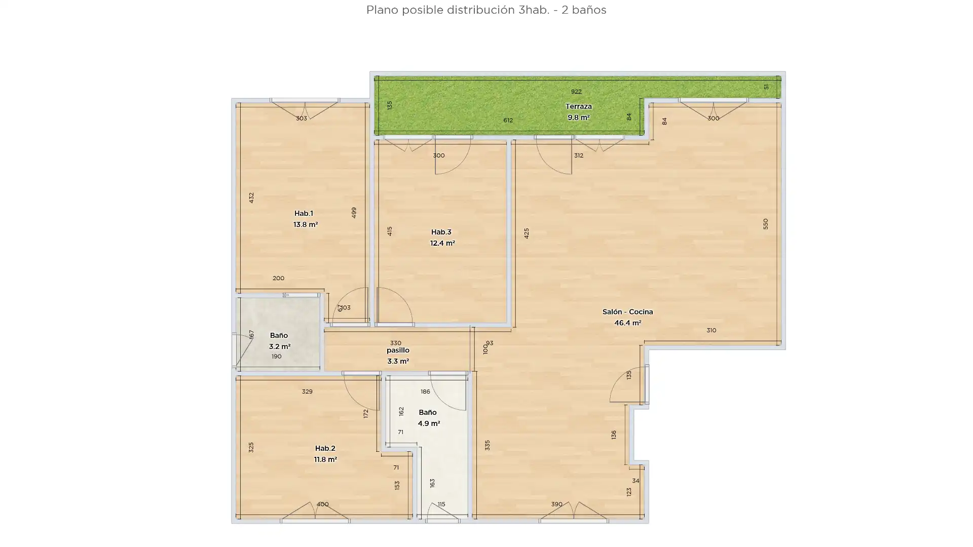 Wohnung mit Aufzug zum Verkauf in Juan Bautista Uriarte Kalea, imagen 16