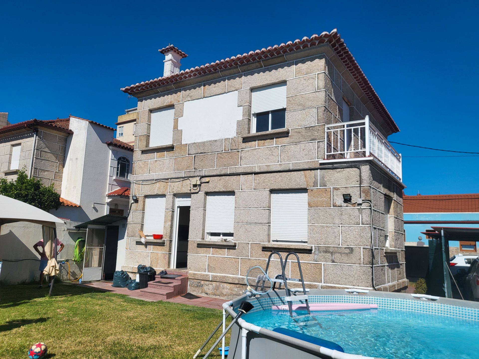 Exterior view of House or chalet for sale in Vigo   with Heating, Private garden and Washing machine