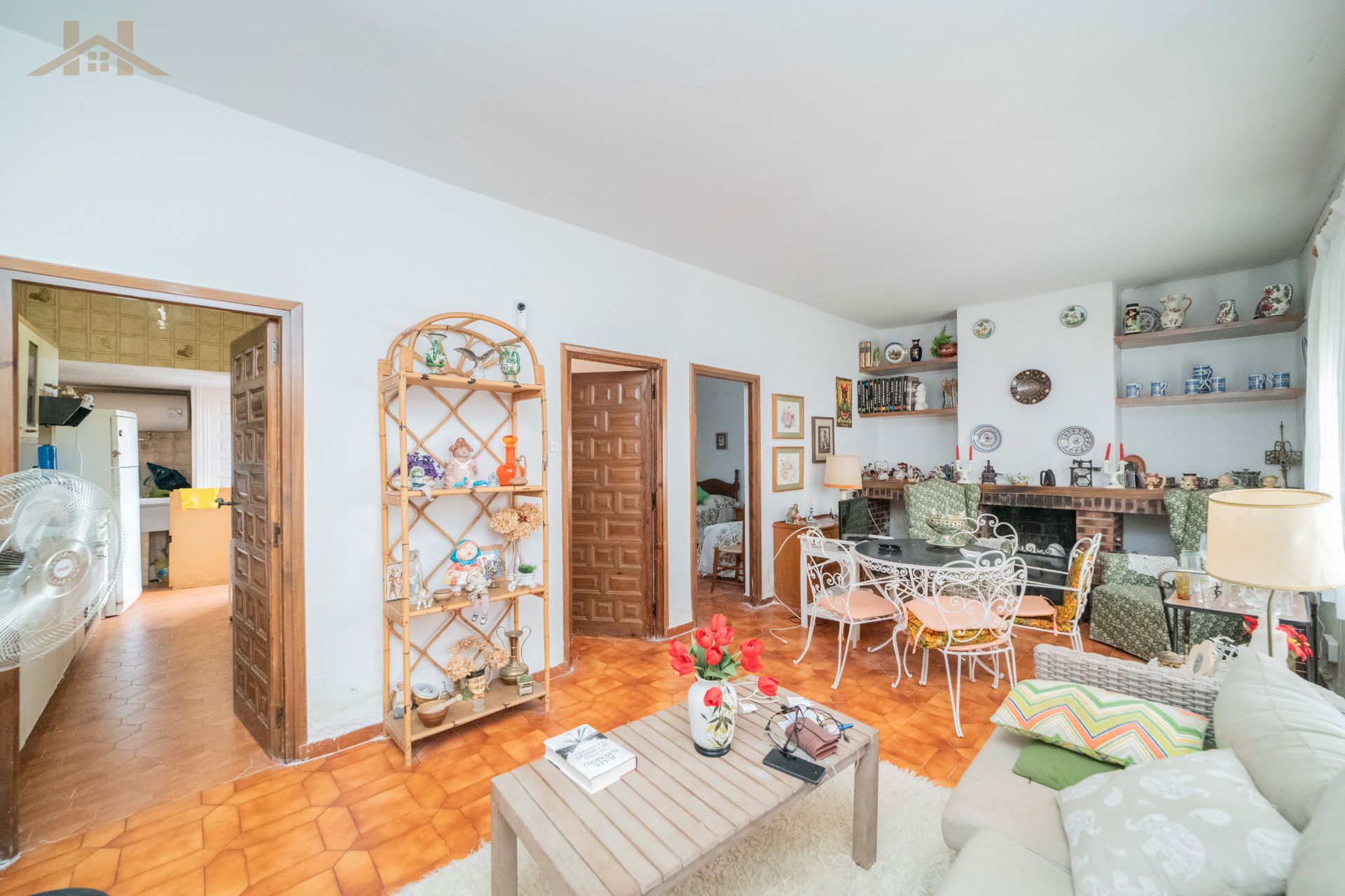 Living room of Single-family semi-detached for sale in San Martín de Valdeiglesias  with Heating and Private garden
