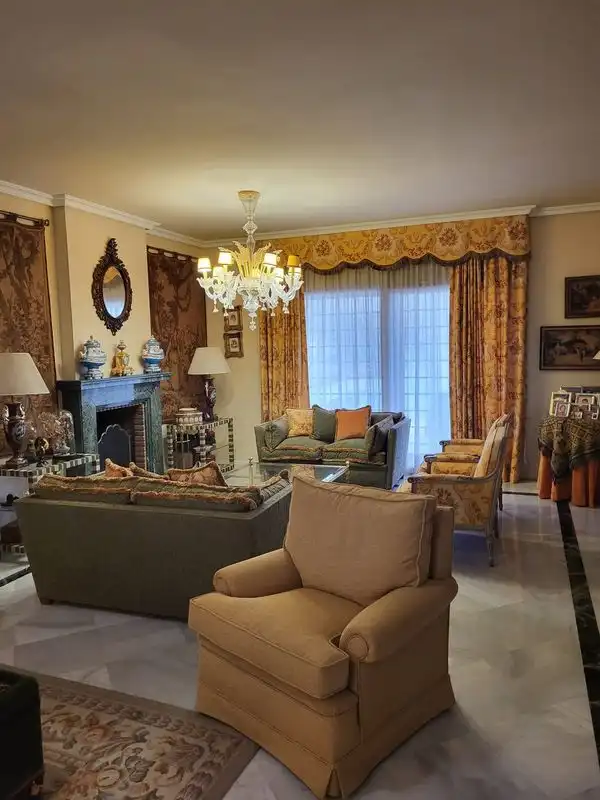 Living room of Houses for sale in Córdoba  with Air Conditioner, Private garden and Terrace