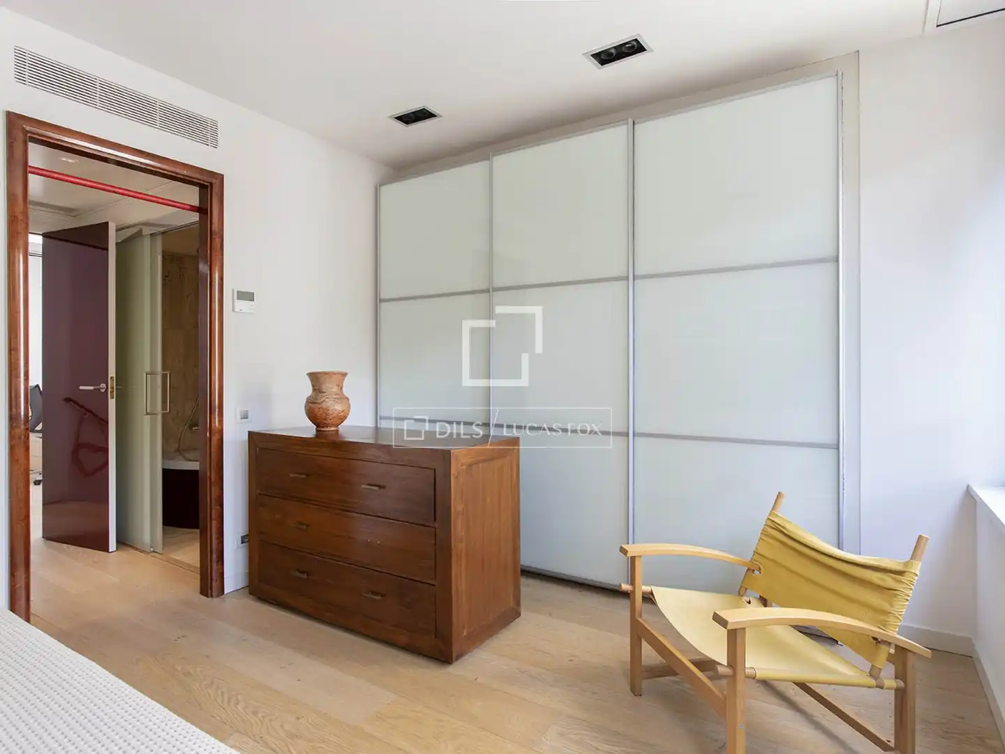 Bedroom of Houses for rent in Barcelona  with Air Conditioner, Heating and Private garden