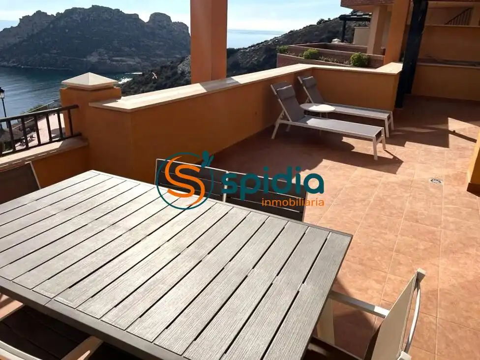 Terrace of Apartments for rent in Águilas  with Air Conditioner, Heating and Terrace