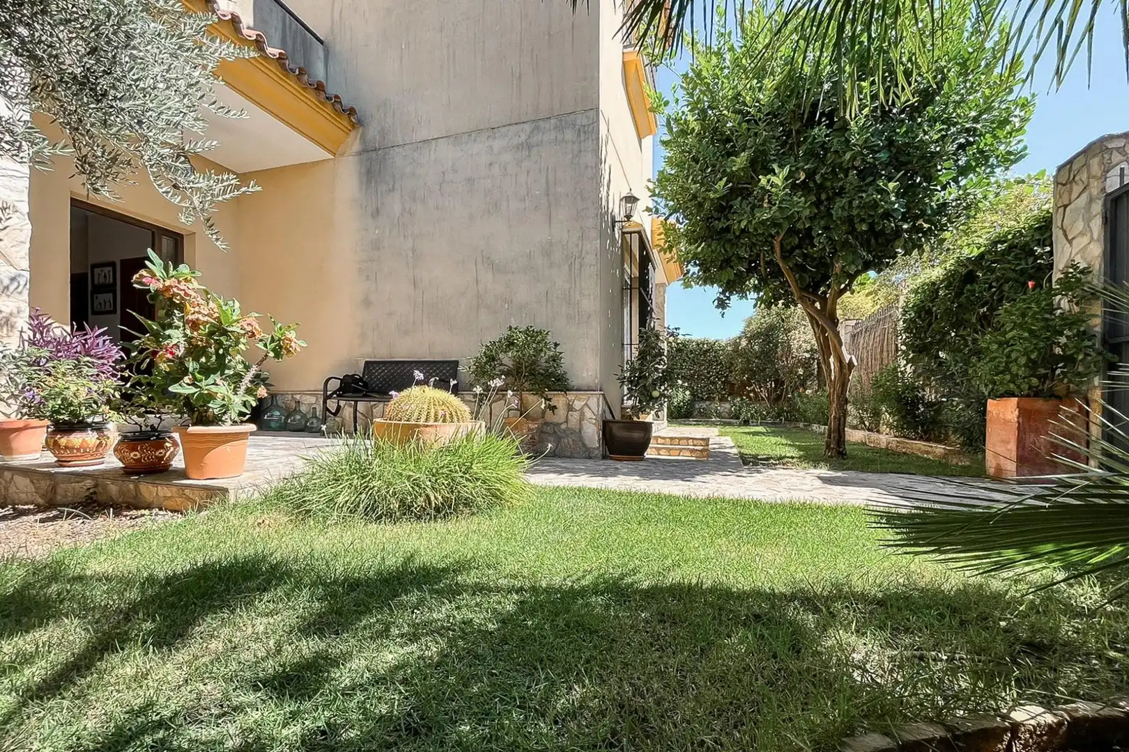 Jardí de Casa o xalet en venda en Jerez de la Frontera amb Aire condicionat, Calefacció i Jardí privat