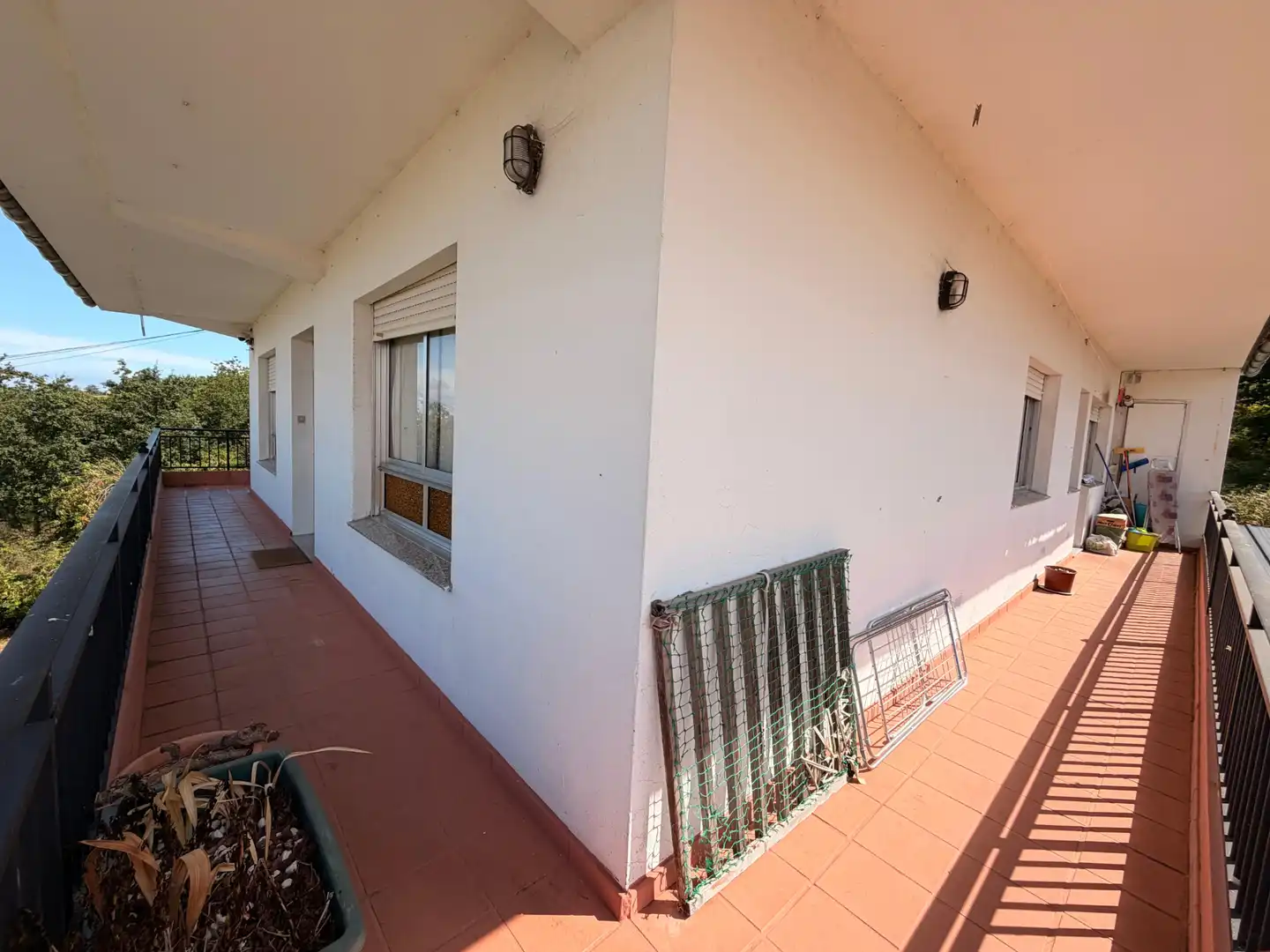 Vista exterior de Casa o chalet en venta en Cambre  con Calefacción, Amueblado y Balcón