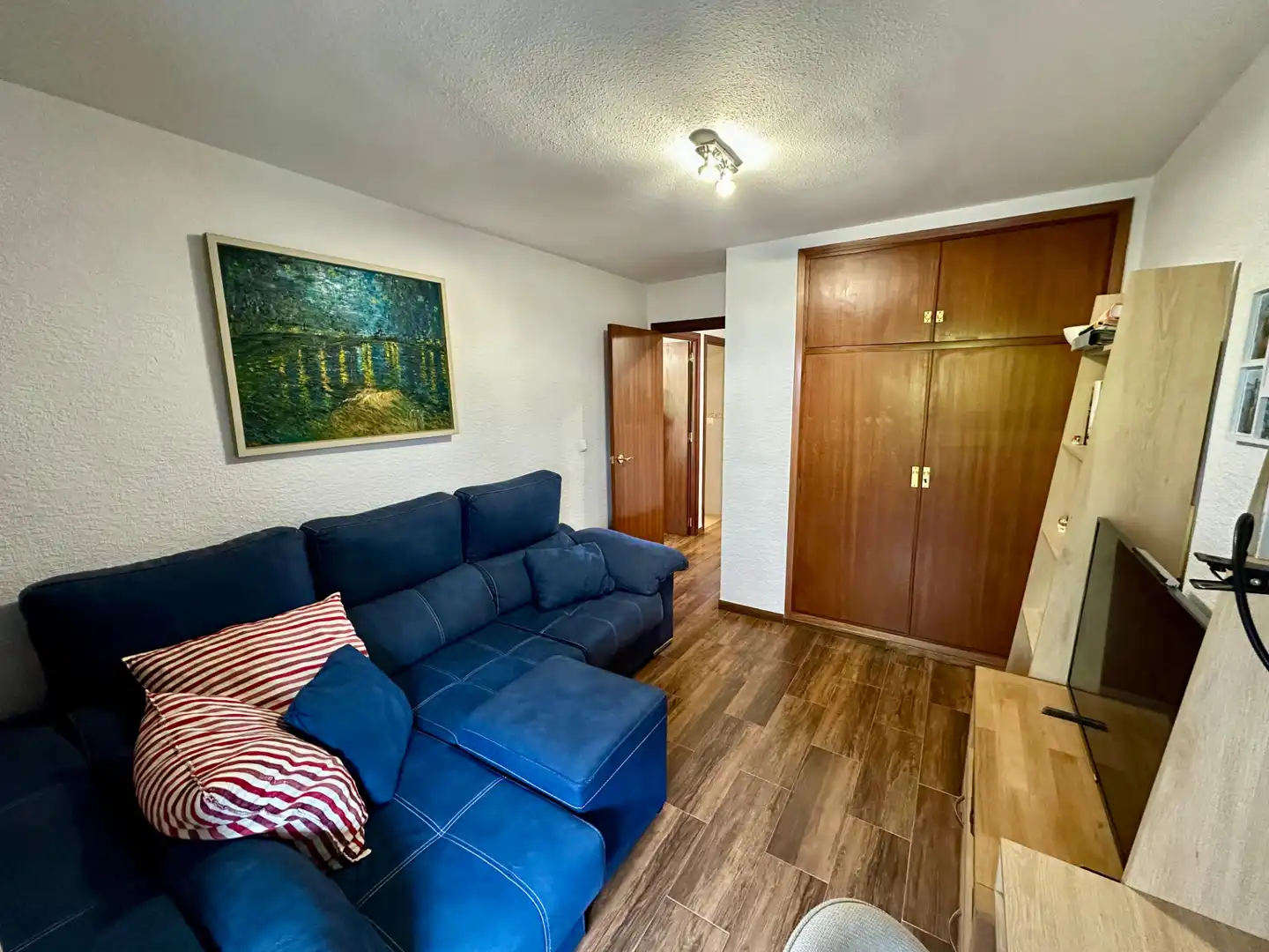 Sala de estar de Piso en venta en Alicante / Alacant con Aire acondicionado, Terraza y Amueblado