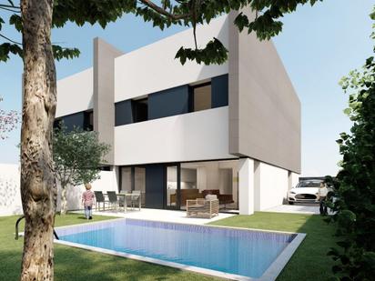 Exterior view of Single-family semi-detached for sale in Cambrils  with Air Conditioner, Heating and Private garden