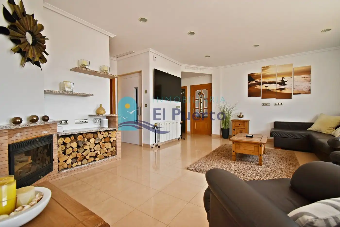 Living room of Houses for sale in Cartagena  with Air Conditioner, Private garden and Terrace