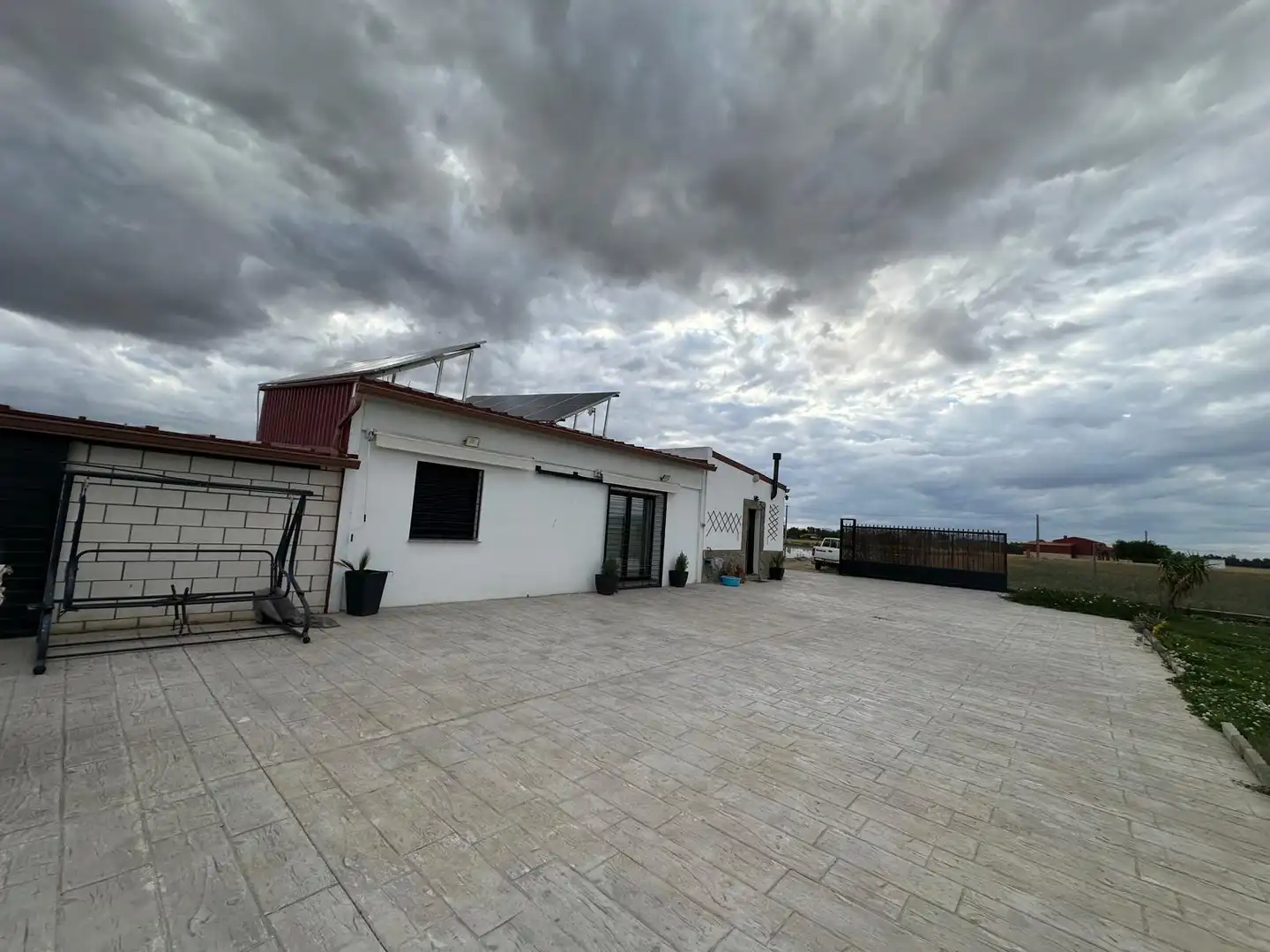 Terraza de Finca rústica en venta en Don Benito con Amueblado