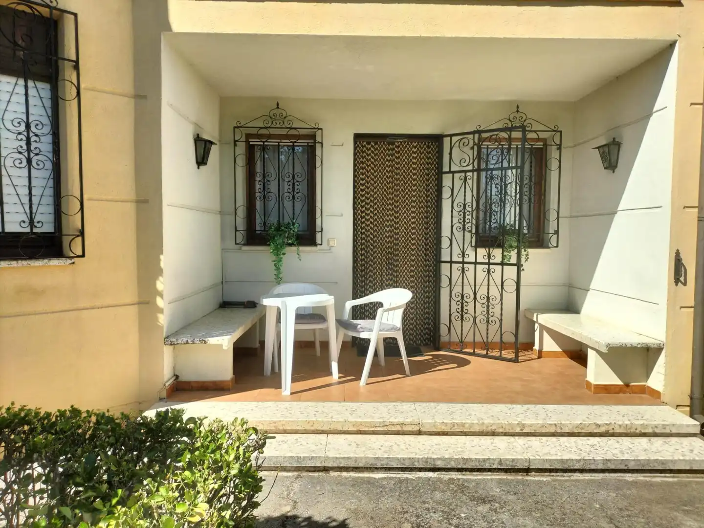 Terrassa de Casa o xalet en venda en Melgar de Fernamental amb Calefacció, Jardí privat i Terrassa