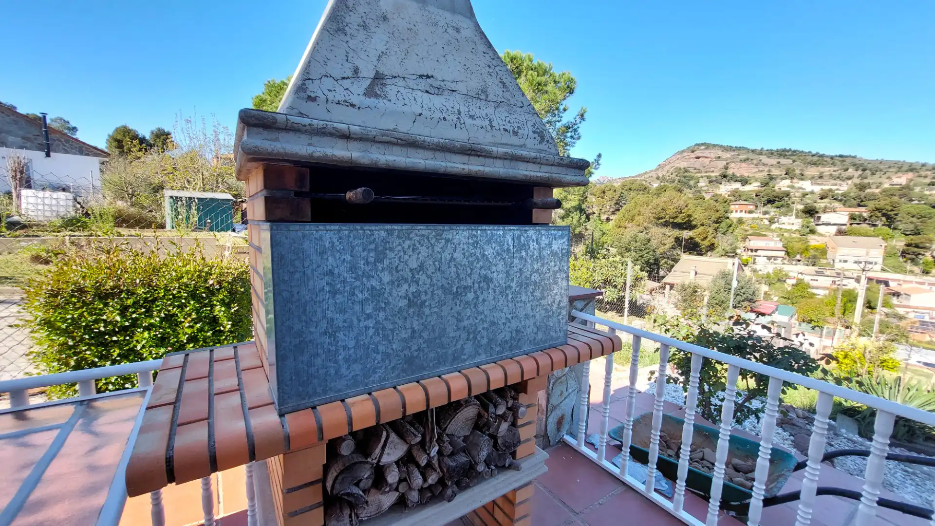 Terrassa de Casa o xalet en venda en Sant Llorenç Savall amb Calefacció, Jardí privat i Terrassa
