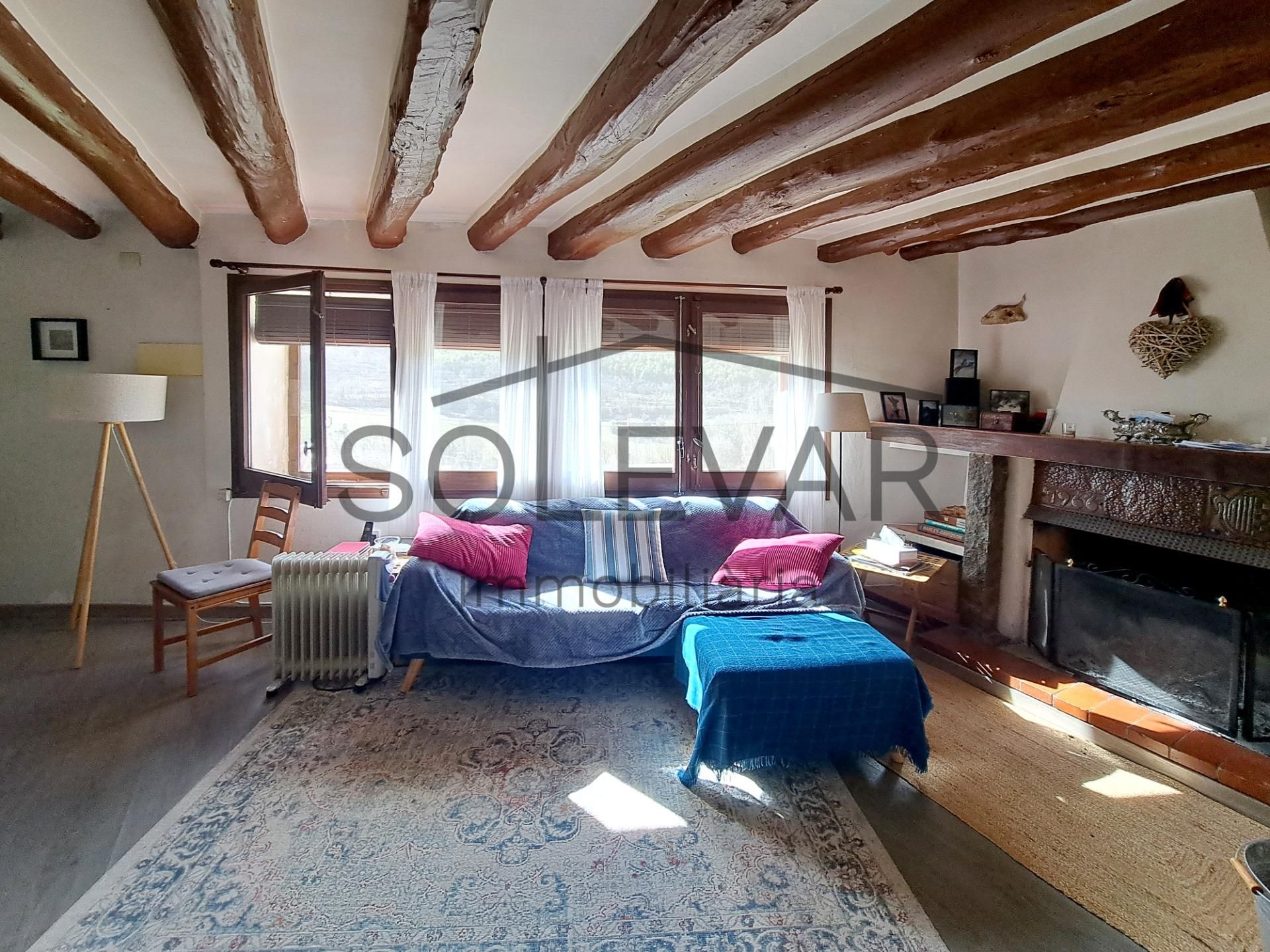 Sala d'estar de Casa o xalet en venda en Àger amb Terrassa i Traster