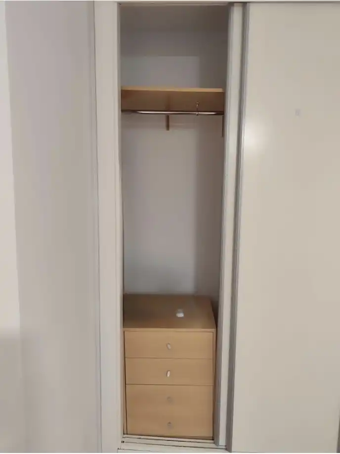 Schlafzimmer von Wohnung zur Miete in La Algaba mit Klimaanlage, Terrasse und Schwimmbad