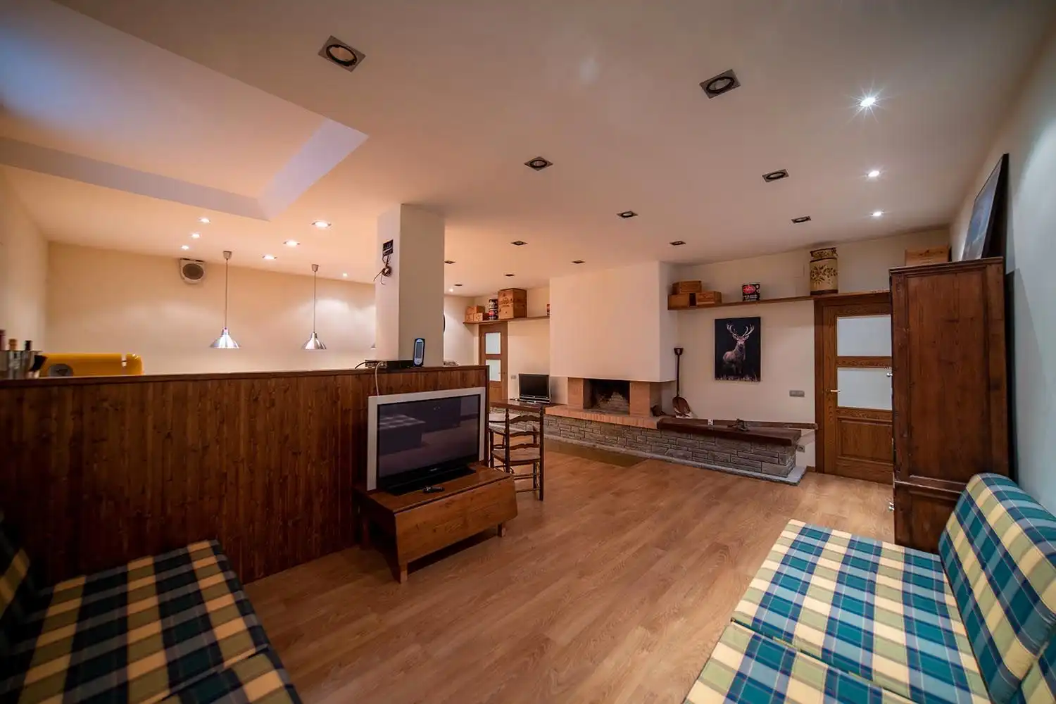 Sala de estar de Casa o chalet en venta en Vielha e Mijaran con Jardín privado, Parquet y Terraza