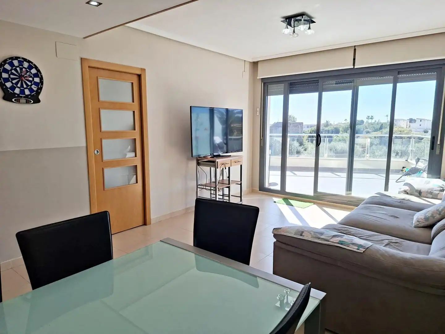 Sala de estar de Dúplex en venta en Vinaròs con Aire acondicionado, Calefacción y Terraza