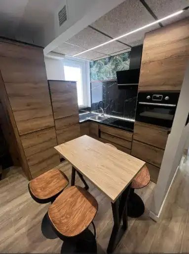 Kitchen of Flat for rent in Zaragoza  with Heating, Parquet flooring and Furnished
