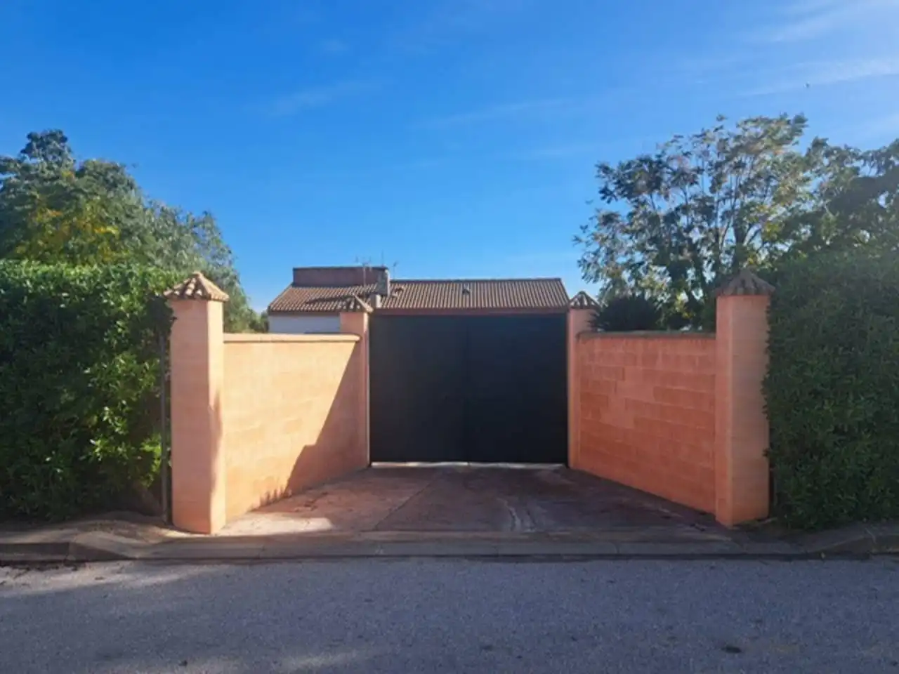 Vista exterior de Casa o chalet en venta en Carmona con Aire acondicionado, Calefacción y Jardín privado