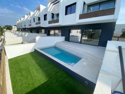 Swimming pool of Single-family semi-detached for sale in Cambrils  with Air Conditioner, Terrace and Swimming Pool