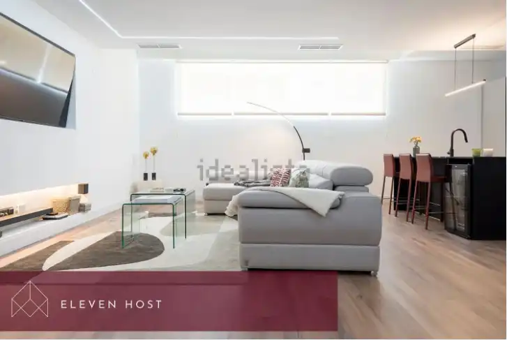Sala de estar de Piso en venta en Alcobendas con Aire acondicionado, Trastero y Amueblado