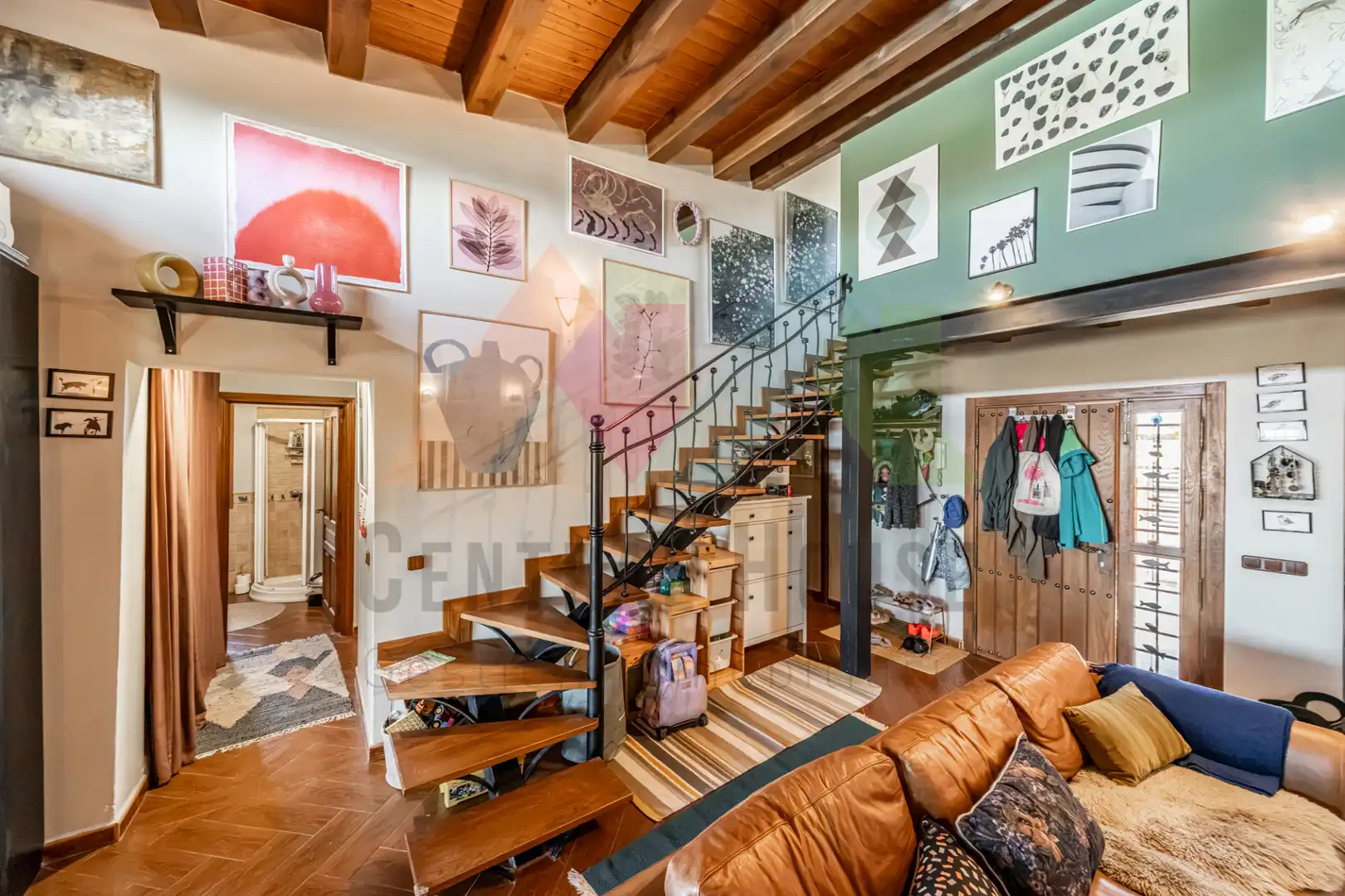 Sala de estar de Casa o chalet en venta en Chinchón con Calefacción, Jardín privado y Terraza