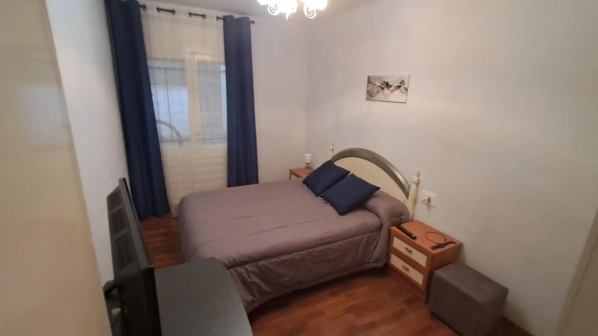 Schlafzimmer von Haus oder Chalet zum Verkauf in Pueyo de Santa Cruz mit Klimaanlage, Heizung und Privatgarten