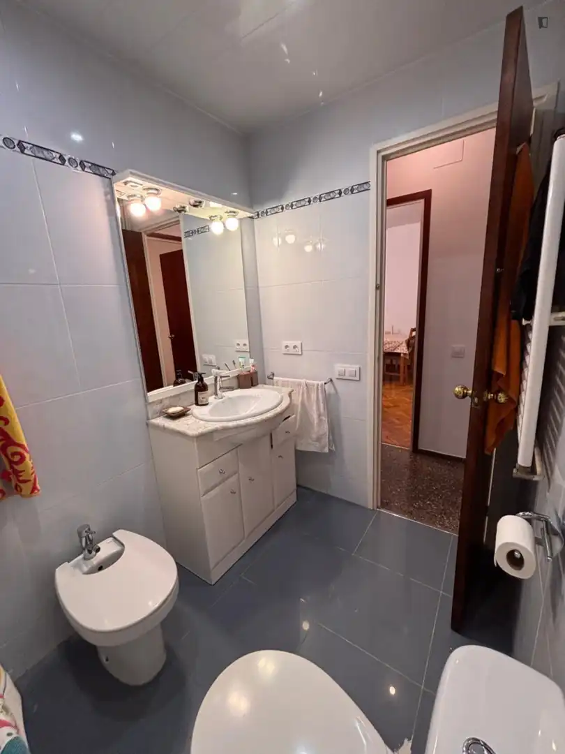 Bathroom of Apartments for share in Barcelona  with Heating, Furnished and Oven