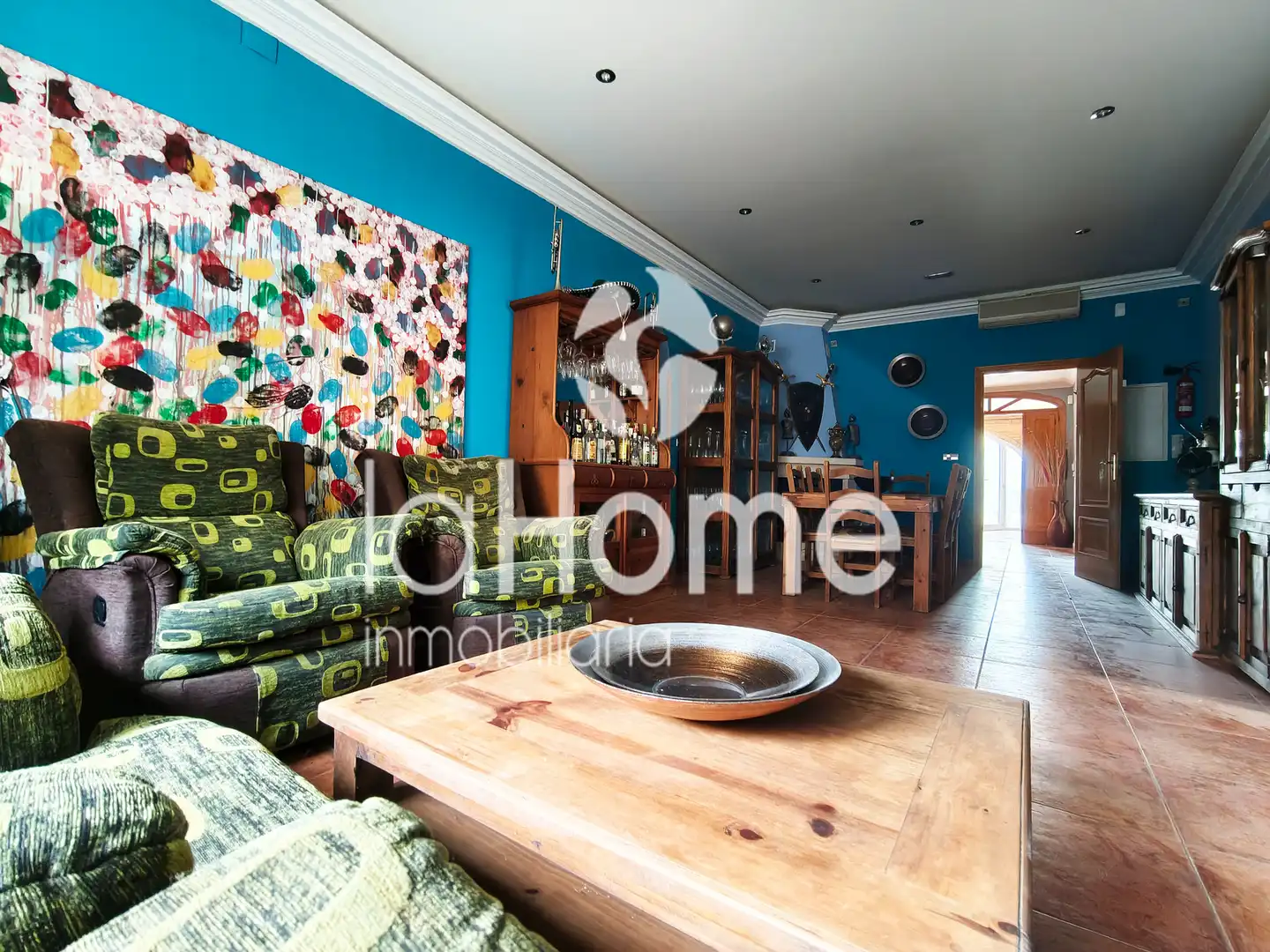 Sala de estar de Casa o chalet en venta en Llíria con Aire acondicionado, Jardín privado y Terraza