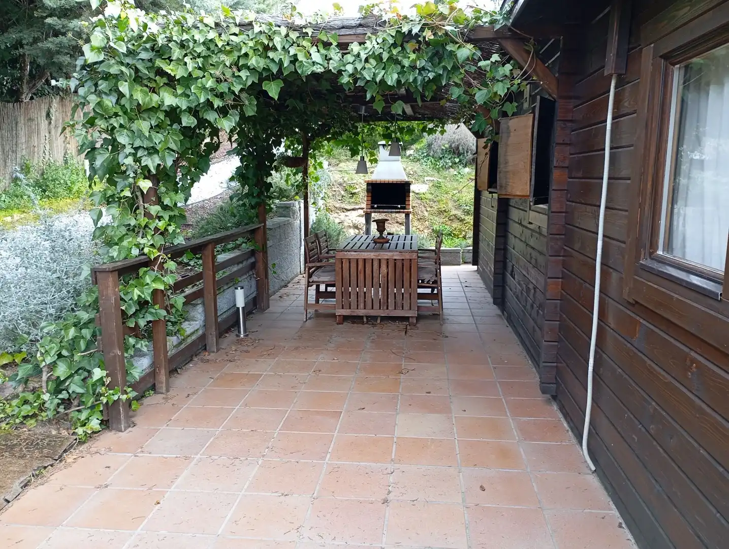 Terrassa de Casa o xalet en venda en Robledo de Chavela amb Aire condicionat, Calefacció i Jardí privat