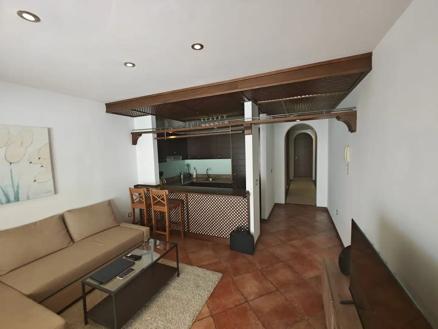 Living room of Apartments for sale in Adeje  with Terrace, Furnished and Oven