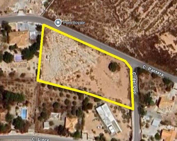 Terreno residencial en Venta en Calle de la Pantera en Cañada del Fenollar