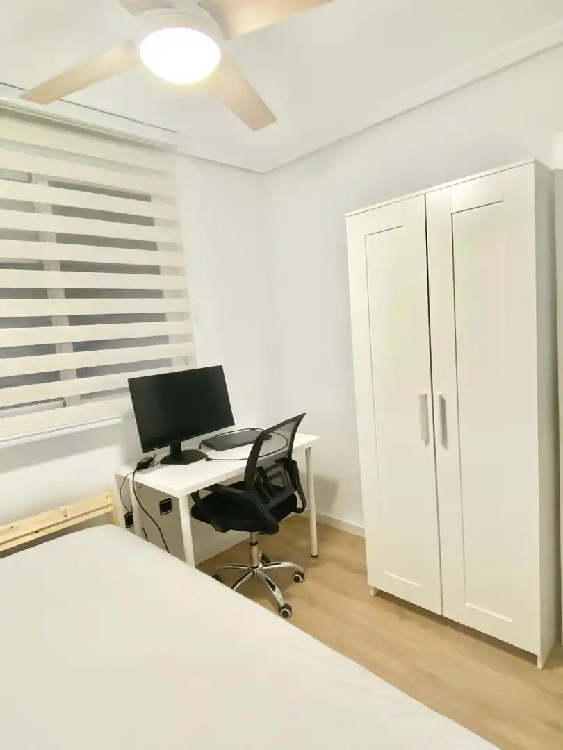 Bedroom of Apartments for rent in Murcia  with Air Conditioner, Furnished and Washing machine