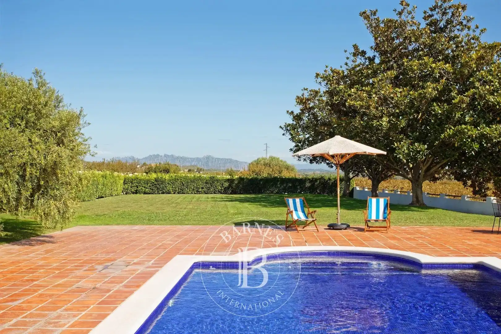 Garden of Houses for sale in Vilobí del Penedès  with Air Conditioner, Heating and Swimming Pool