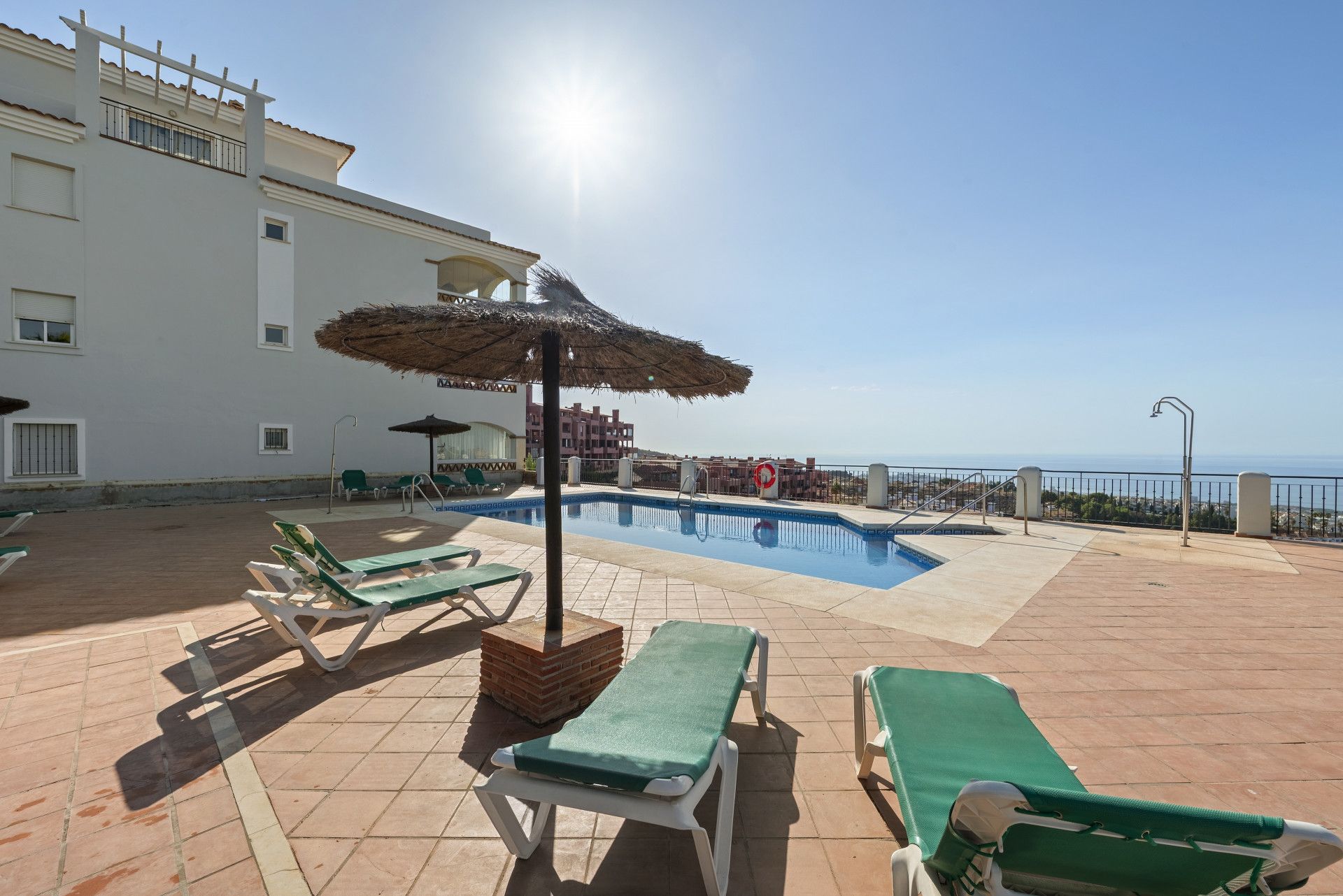 Piscina de Planta baixa en venda en Mijas amb Aire condicionat, Terrassa i Piscina