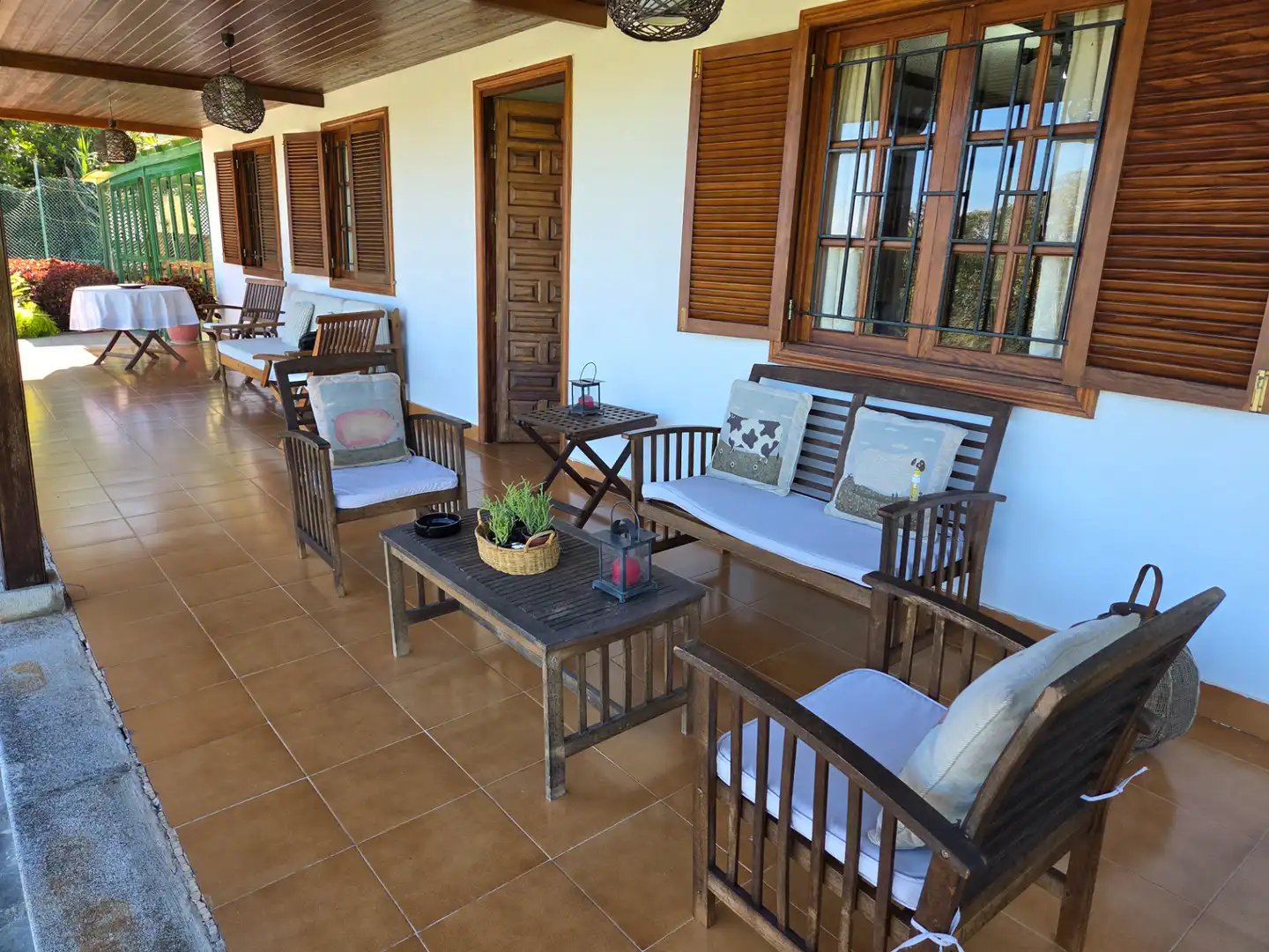 Terraza de Casa o chalet de alquiler en Santa Brígida con Calefacción, Jardín privado y Terraza
