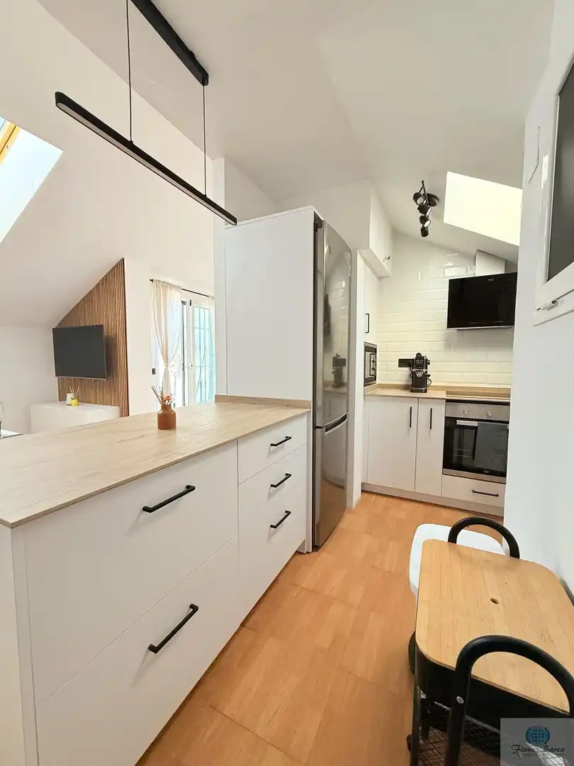 Kitchen of Attic for sale in Fuengirola  with Air Conditioner, Terrace and Community pool