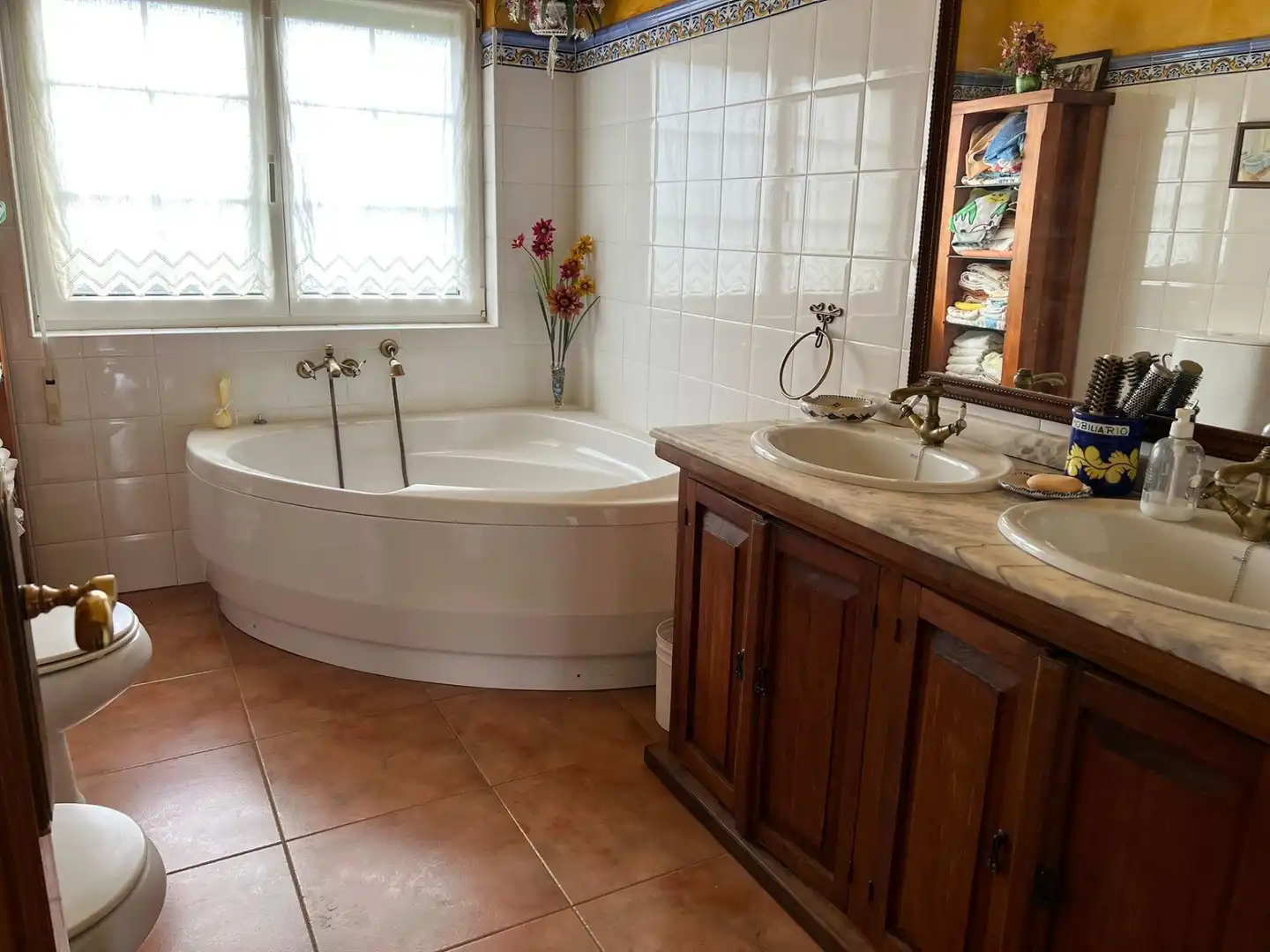 Bathroom of Houses for sale in Pepino  with Air Conditioner, Heating and Private garden
