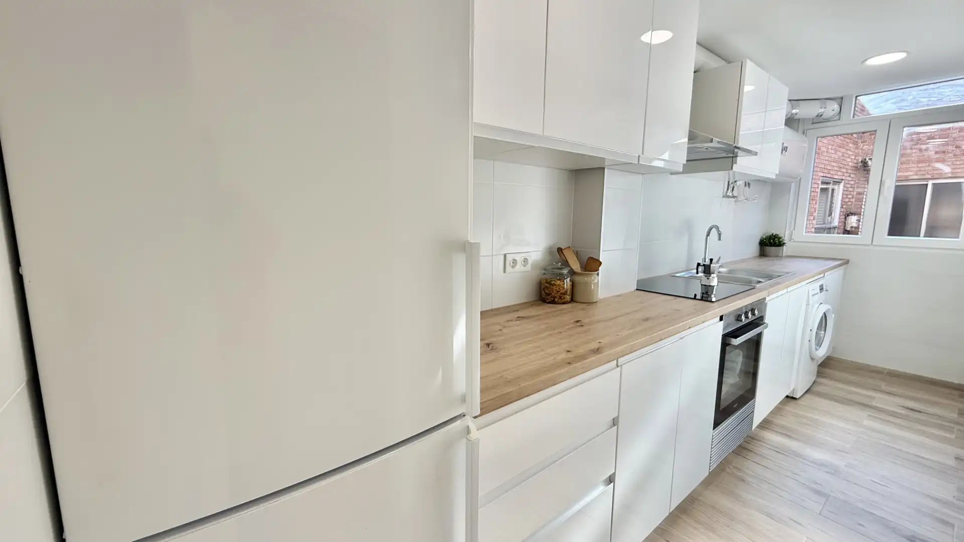 Kitchen of Flat for sale in Alcobendas  with Heating, Terrace and Furnished