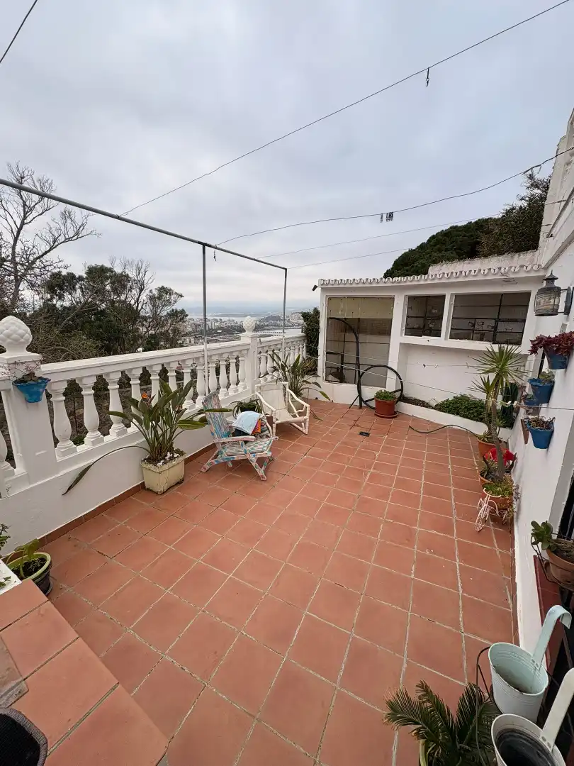 Terrassa de Casa o xalet en venda en Ceuta amb Aire condicionat, Calefacció i Jardí privat