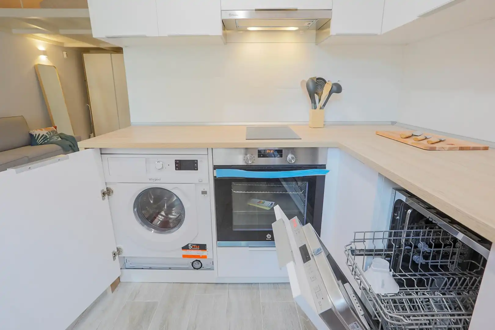 Cuina de Dúplex de lloguer en Ciutat Vella