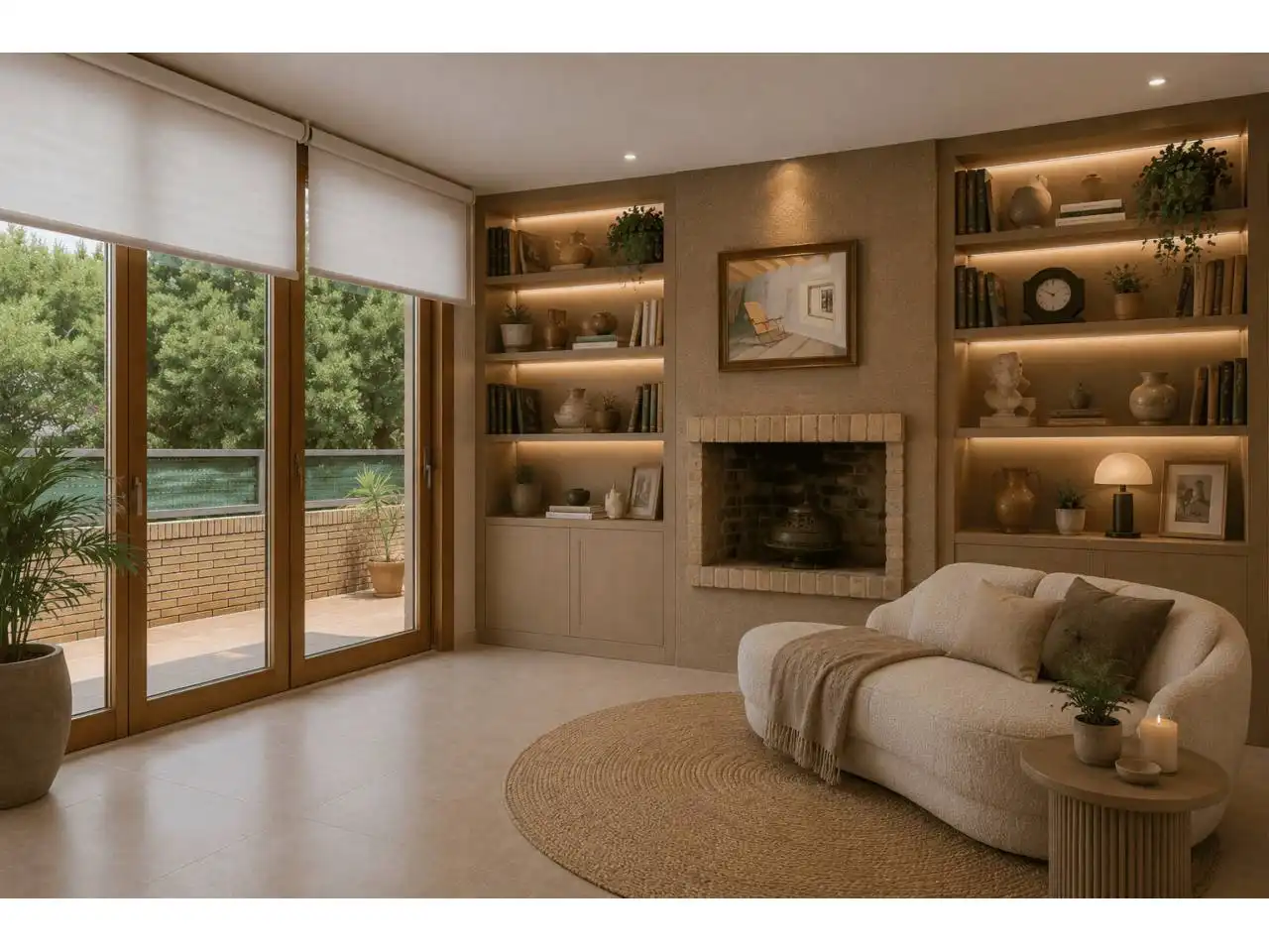 Living room of Houses for sale in Cambrils  with Air Conditioner, Heating and Private garden