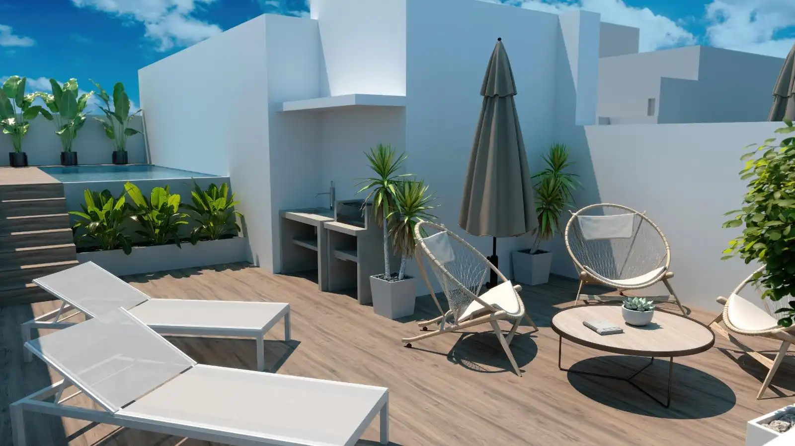 Terraza de Planta baja en venta en Torrevieja con Terraza y Piscina comunitaria
