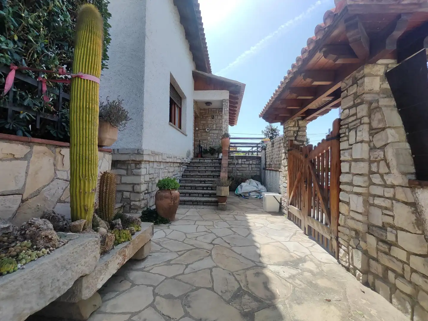 Terrassa de Casa o xalet en venda en Vallbona d'Anoia amb Aire condicionat, Jardí privat i Terrassa