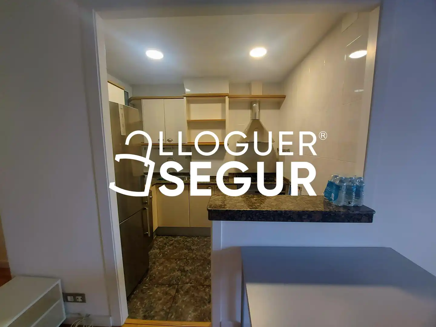 Kitchen of Flat for rent in Barcelona  with Air Conditioner, Heating and Furnished
