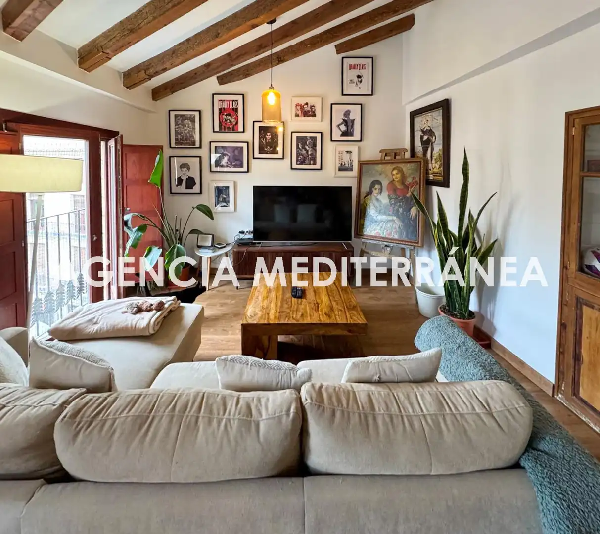 Sala de estar de Piso en venta en Valencia con Aire acondicionado, Calefacción y Balcón