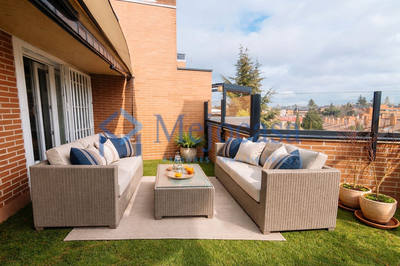 Terrassa de Àtic en venda en Majadahonda amb Aire condicionat, Calefacció i Jardí privat