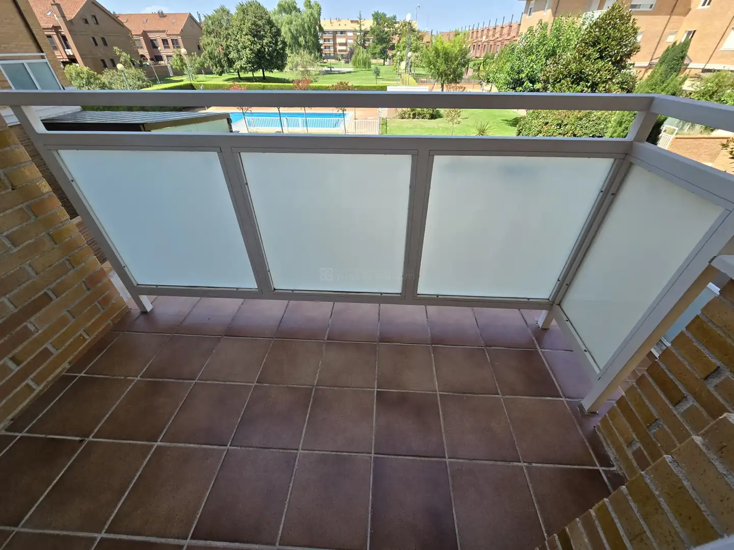Balcony of Flat for sale in  Logroño  with Heating, Private garden and Storage room
