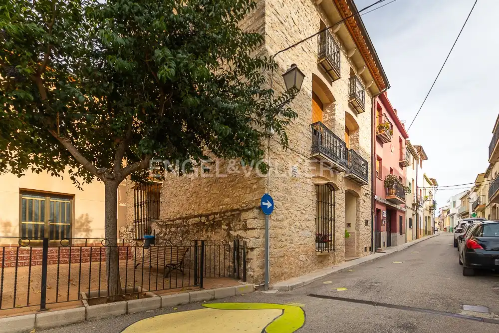 Exterior view of Houses for sale in La Vall de Laguar  with Air Conditioner, Heating and Terrace