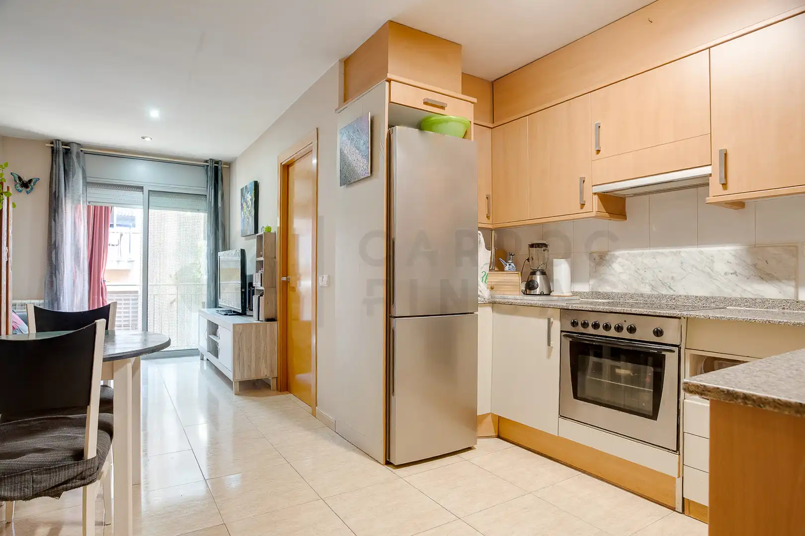 Kitchen of Duplexes for sale in Canovelles  with Terrace, Furnished and Balcony
