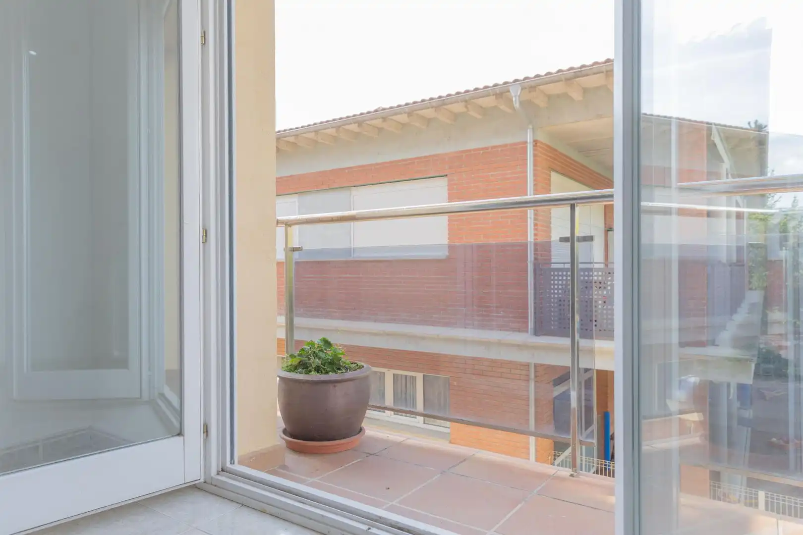 Terrasse von Wohnung zum Verkauf in Sant Quirze de Besora mit Heizung, Terrasse und Ofen