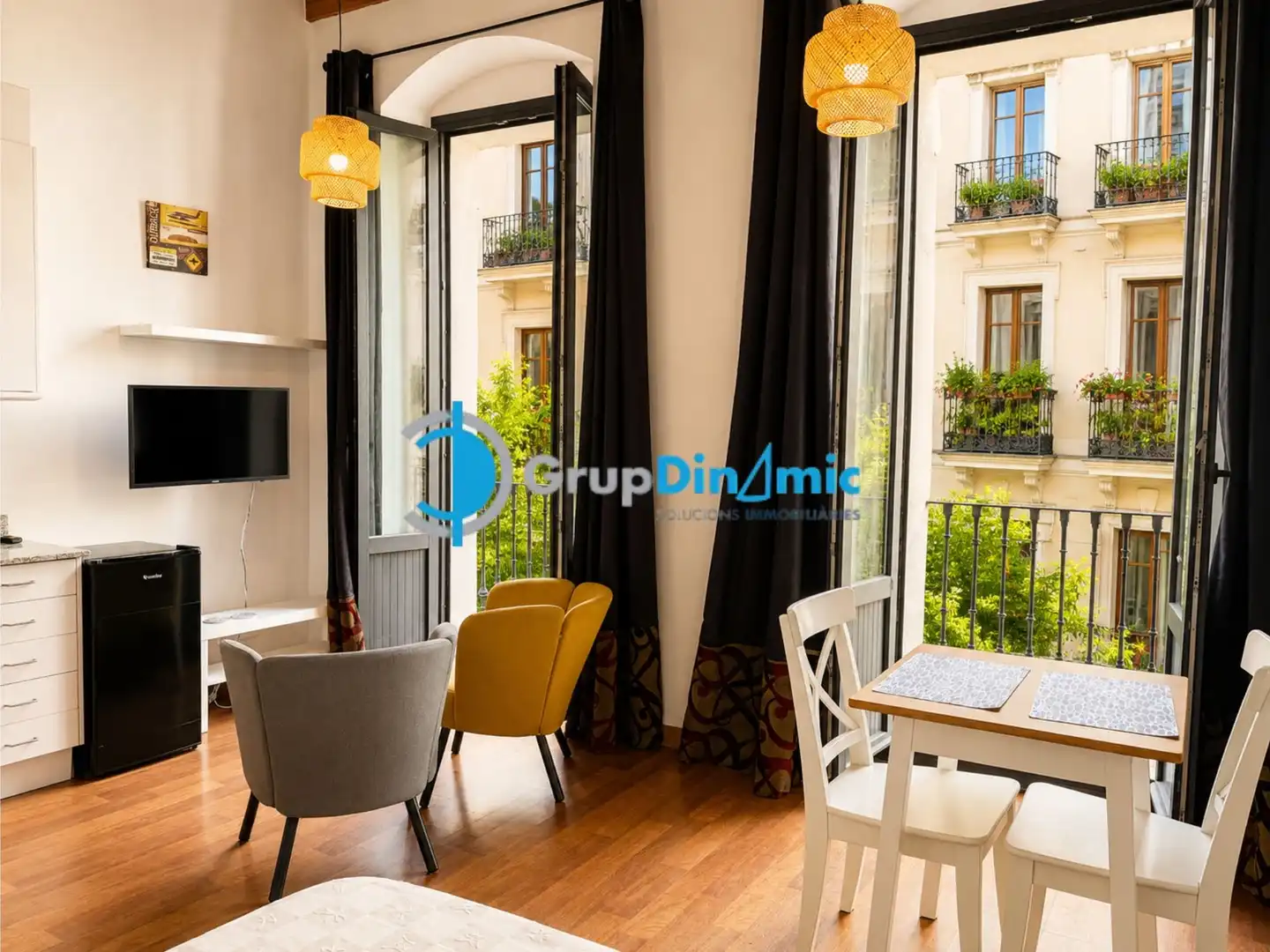 Esszimmer von Wohnung zum Verkauf in Palamós mit Parkett und Balkon